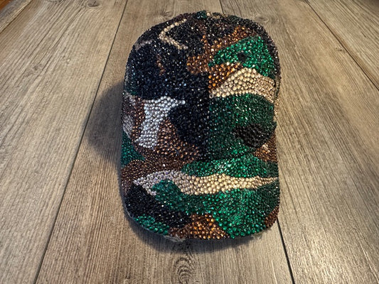 Bling Army Camo Hat