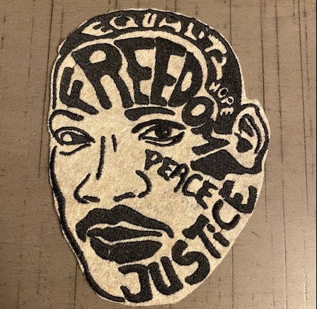 Dr. King Freedom & Justice Embroidered Patch
