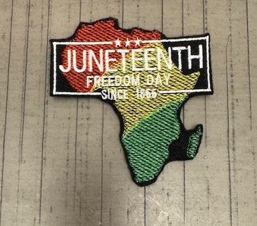 Freedom Day Since 1865 Iron-On Patch